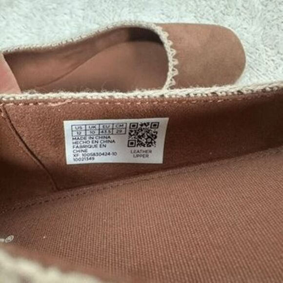 Toms Brown Suede Briella Ballet Flats Slip On Square Toe Shoes Womens Size 12 - Picture 4 of 9